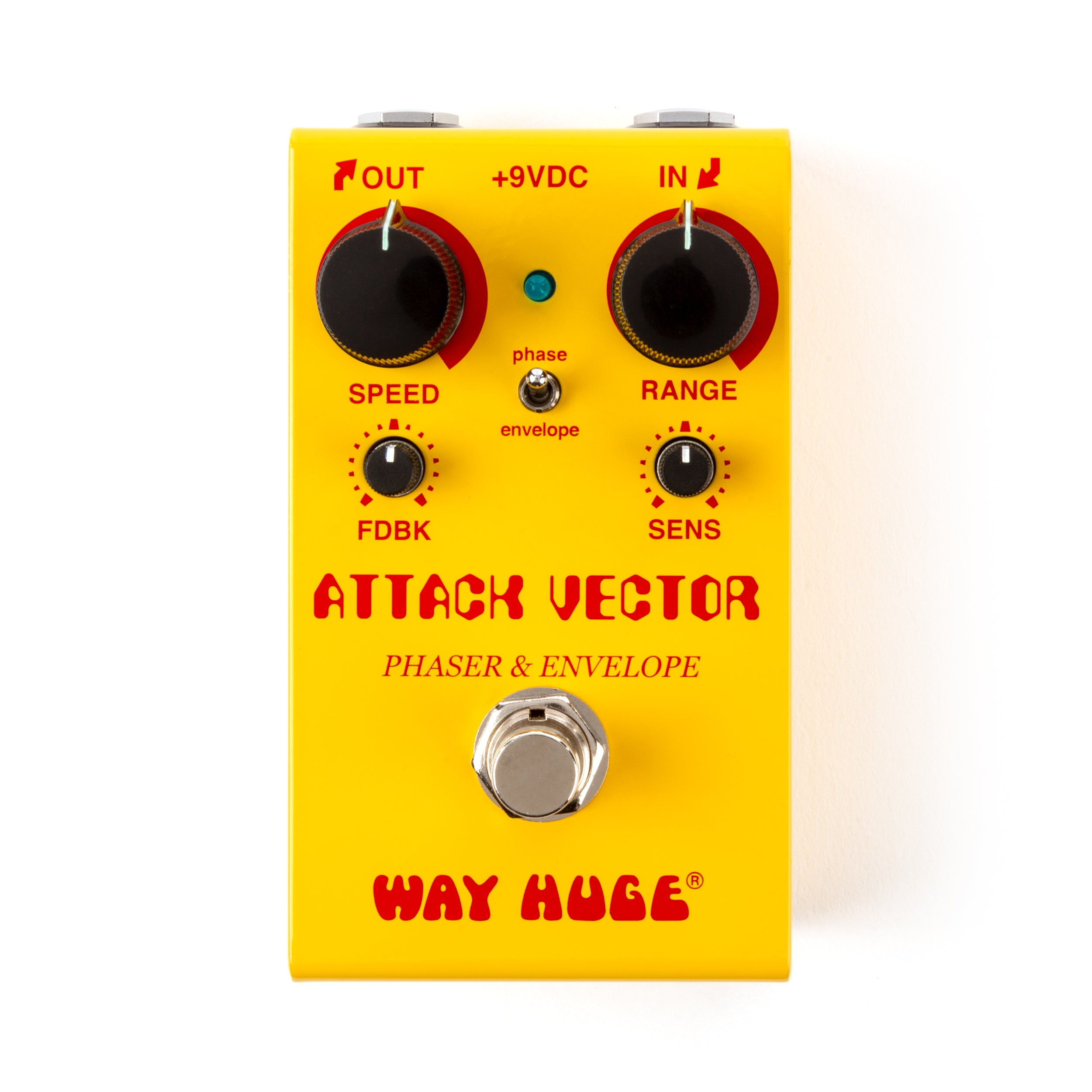 WAY HUGE | WM92 | Attack Vector™ Phaser & Envelope Filter. Yellow WAY HUGE | WM92 | Attack Vector™ Phaser & Envelope Filter. Yellow